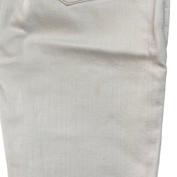 Rewind Capris Jean Low Rise, Off White Denim - Picture 9 of 9